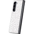 Elephant Print White Galaxy Z Fold5 5G Skin